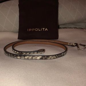 Ippolita snakeskin wrap bracelet